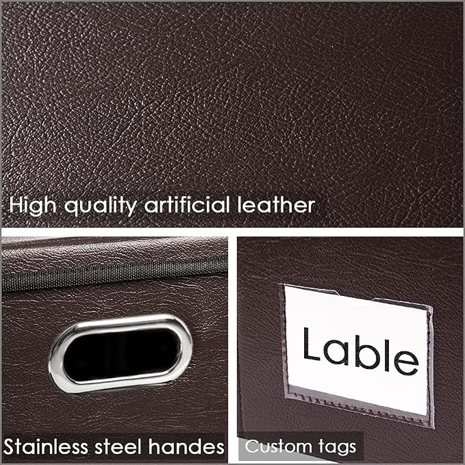 PRANDOM Large Collapsible Storage Bin - Image 4