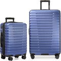 U.S. Traveler Boren Polycarbonate Hardside Rugged Travel Suitcase Luggage by USTraveler