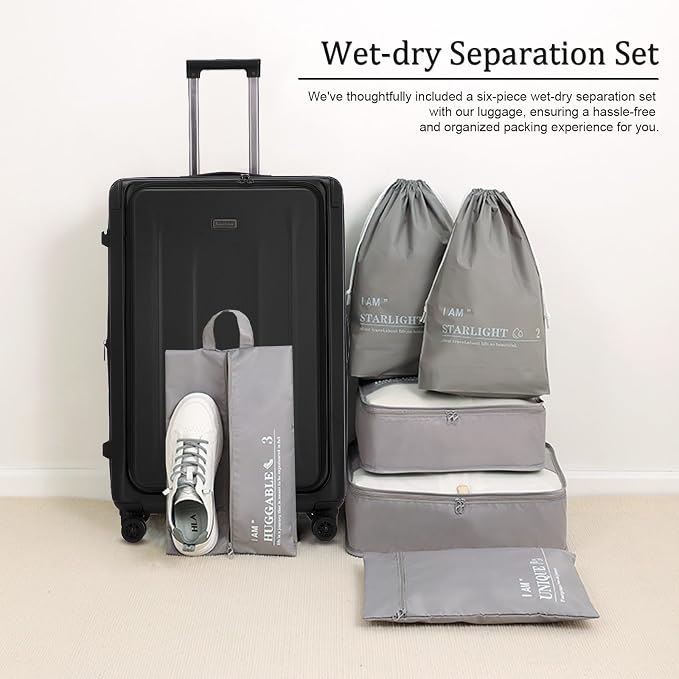 Premium Carry On Luggage, 29 Inch Top Opening Aluminum Frame Airline Approved - Image 2