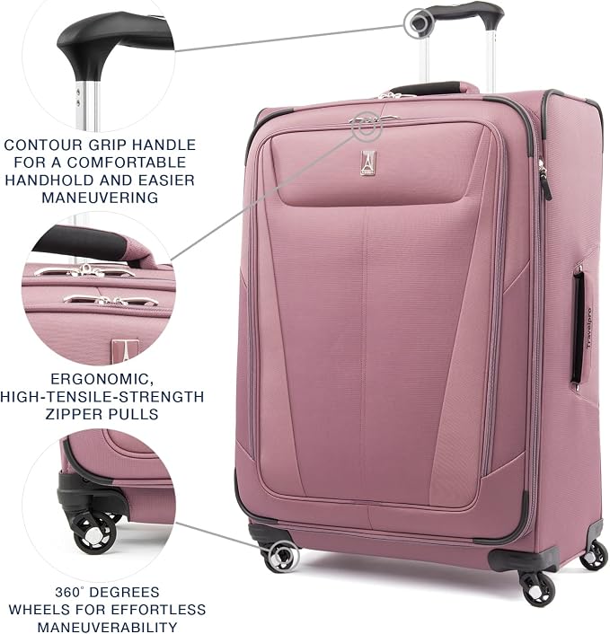 Travelpro Maxlite 5 Softside Expandable Checked Luggage - Image 3