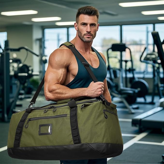 TUGUAN Extra Large Travel Duffle Bag Backpack - Image 8
