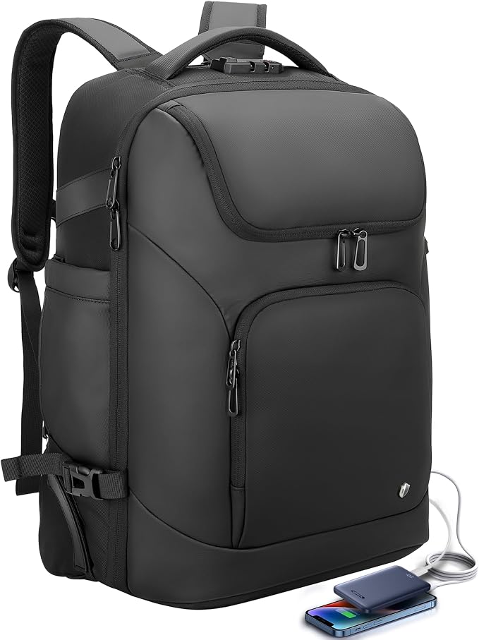 Backpack for Men, 17.3" Anti Theft Convertible Laptop Backpack by RoyalAnt
