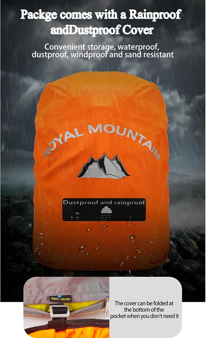 Small Hiking Backpack, 20L Lightweight Travel Backpacks - Image 6
