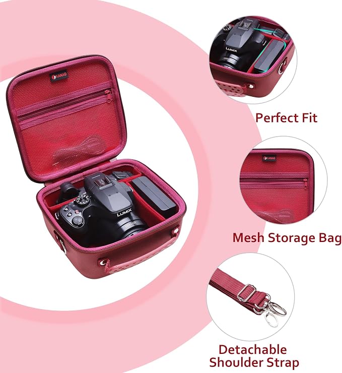 Hard Camera Case Bag Compatible - Image 6