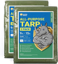 GUARD SHIELD Tarp Green 9x15 Feet Multi Purpose Waterproof Poly Tarp Cover 5mil by GUARDSHIELD