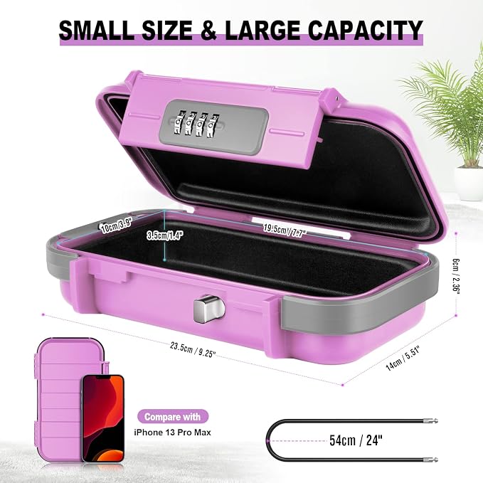 HUANLANG Portable Safe Lock Box - Image 4