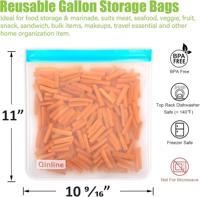 Reusable Gallon Food Storage Bags - Image 3