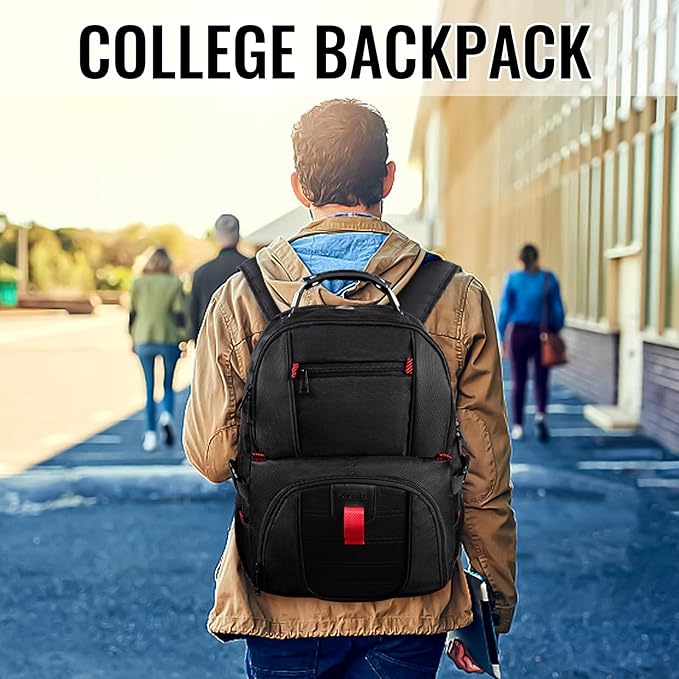 YOREPEK 18.4 Laptop Large Backpacks Fit Most 18 Inch Laptop - Image 6