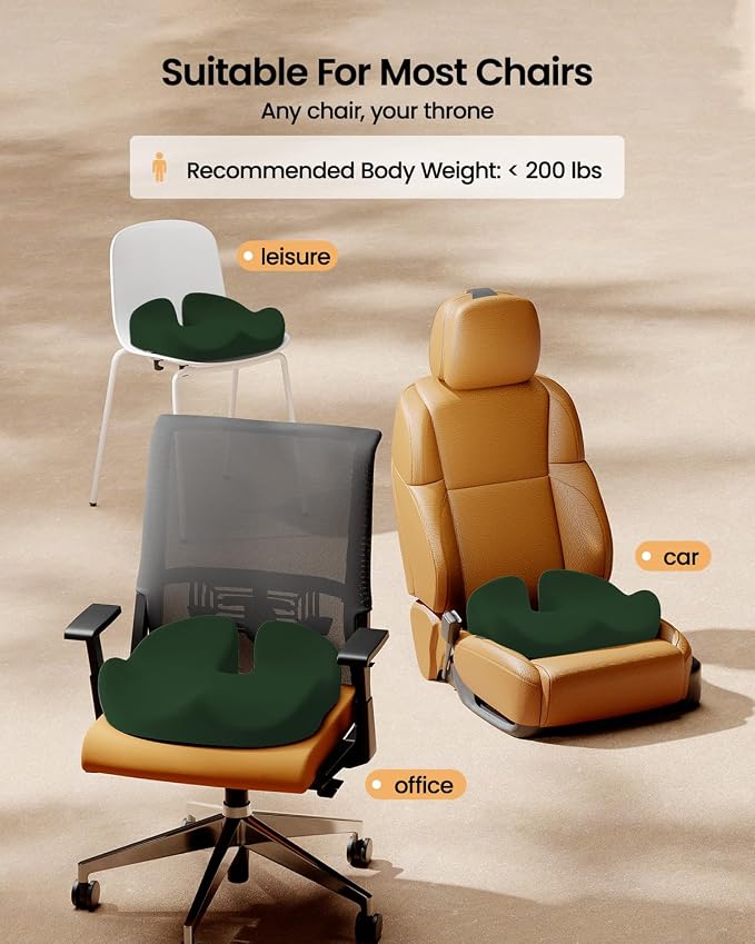 ProtoArc Seat Cushion, Office Chair Cushion - Image 6