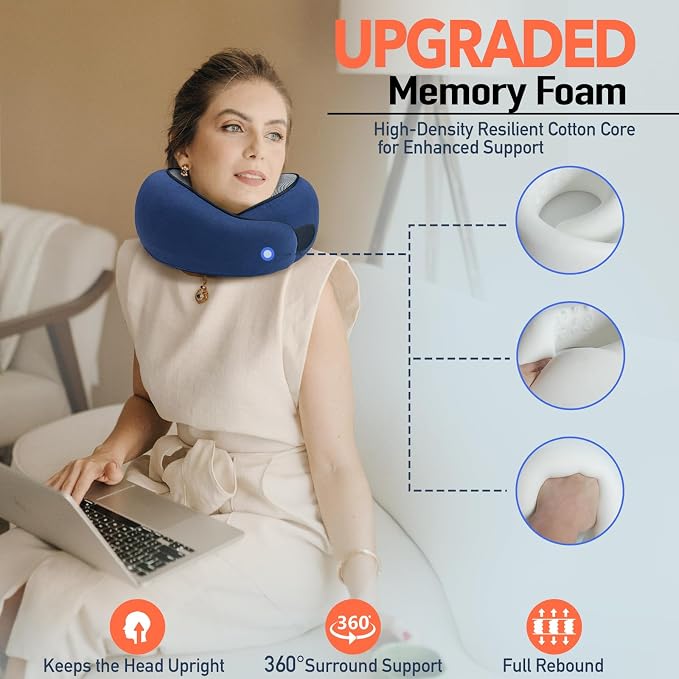 Travel Pillow | High-Density Memory Foam Pillow - Image 4