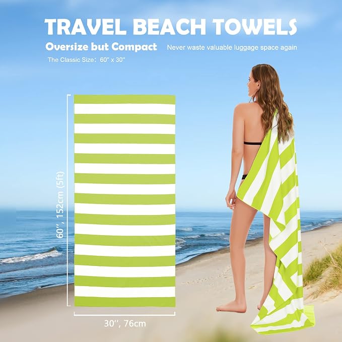 Your Choice Microfiber Quick Dry Sand-Free Beach Towel - Image 6