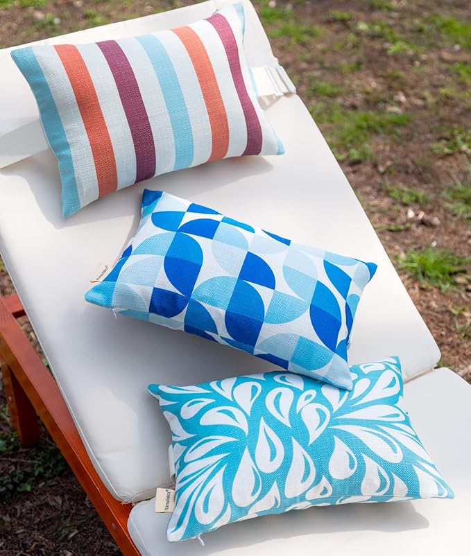 Outdoor Beach Chair Head Resting Pillow, Pool Lounge Chair Pillows - Image 4