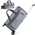 Garment Bags with Wheels, Garment Convertible Weekender Bags, Large Garment Bags by Lekespring