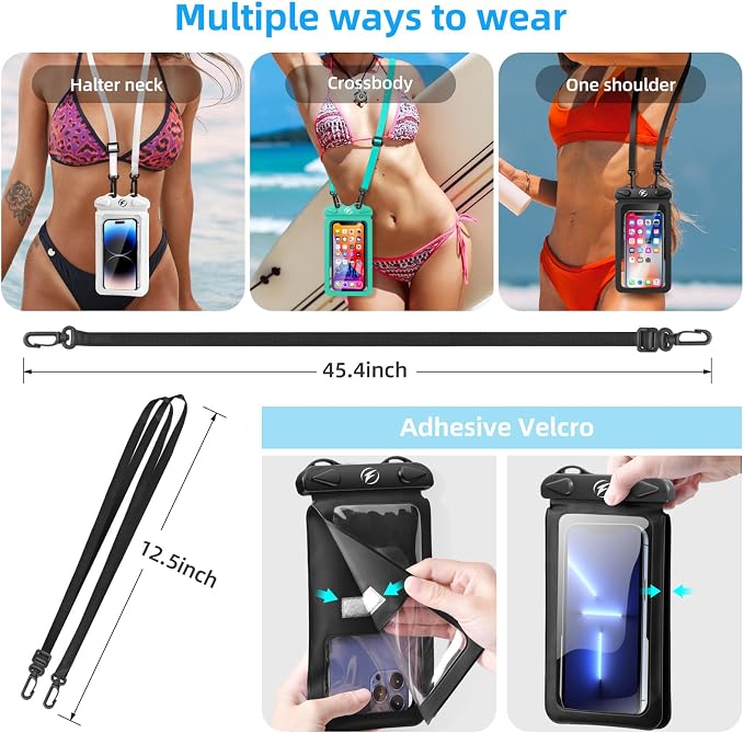 Waterproof Phone Pouch Double Space Waterproof Phone Case - Image 6