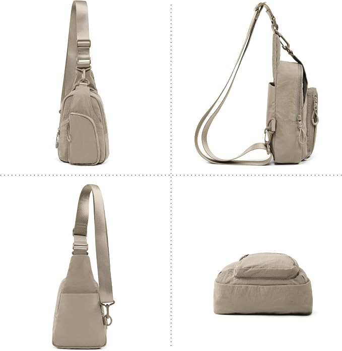 ODODOS Daily Sling Bag with Adjustable Straps Crossbody Chest Bag Lightweight - Image 5