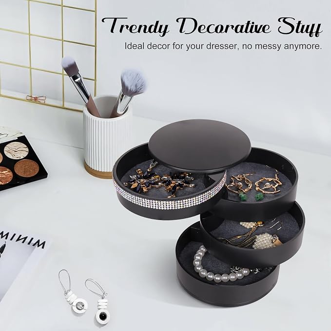 CONBOLA Jewelry Holder Organizer, Christmas Gifts Ideas - Image 5