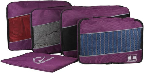 5 Set Packing Cubes for Travel Large Suitcase Luggage Organizer Bags Travel - Image 2