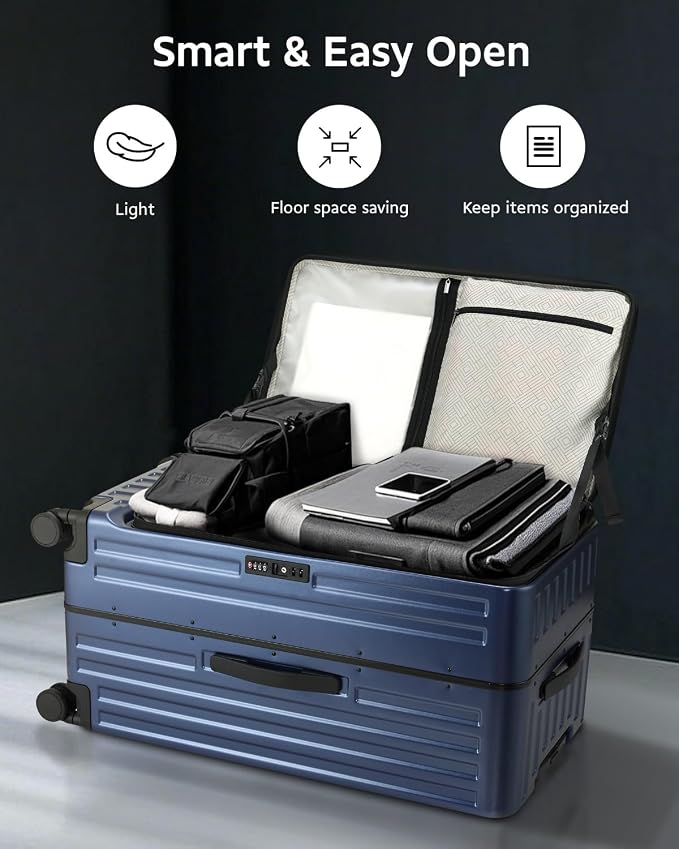 Checked Luggage, Large Suitcase 29 Inch Trunk Luggage - Image 3
