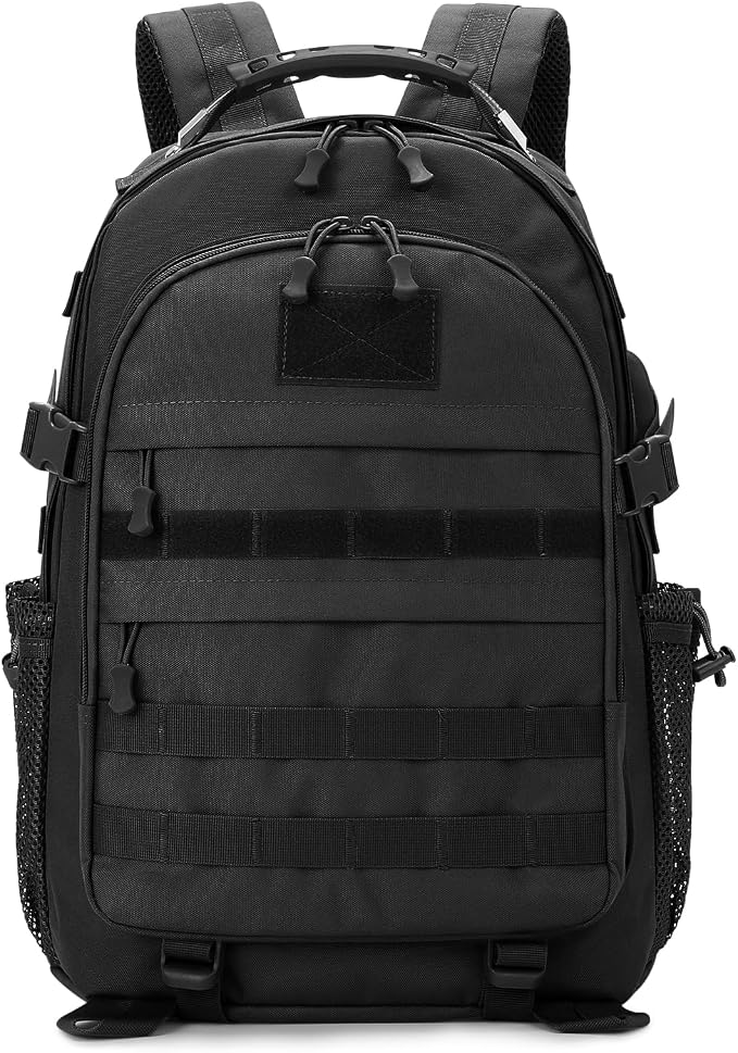 HUNTVP Military Tactical Backpack 40L Large Army 3 Day Assault Pack Molle Bag by Huntvp