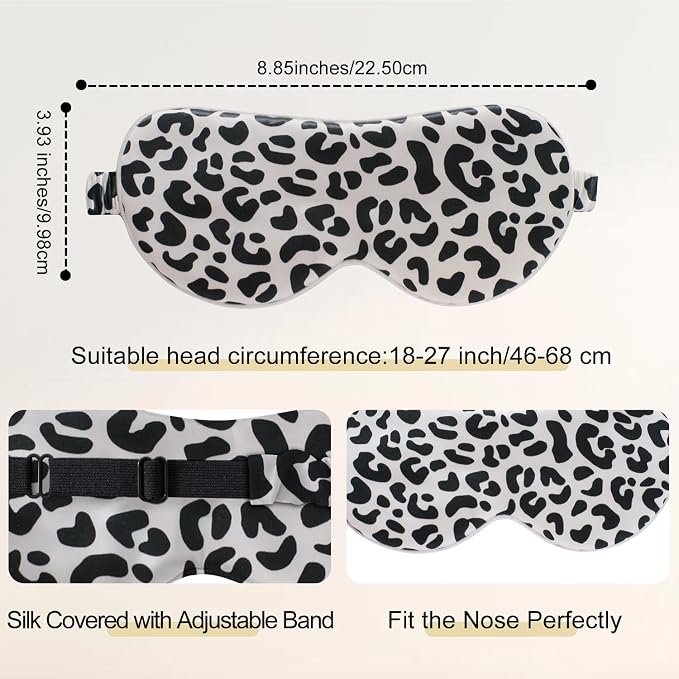 ZIMASILK Adjustable 100% 22 Momme Mulberry Silk Sleep Mask - Image 4