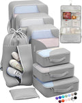 ALL INCLUDED 10 Set Durable Packing Cubes by OlarHike