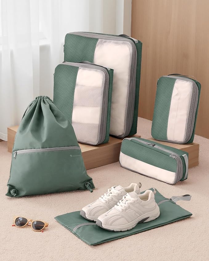 6 Set Compression Packing Cubes - Image 6