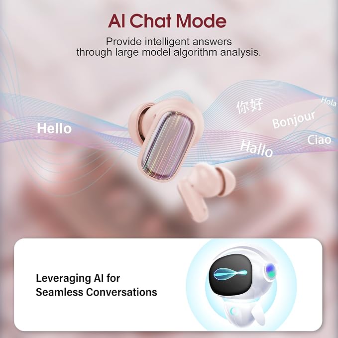 AI Language Translator Earbuds Real Time, 164 Language/6 Translation Modes - Image 4