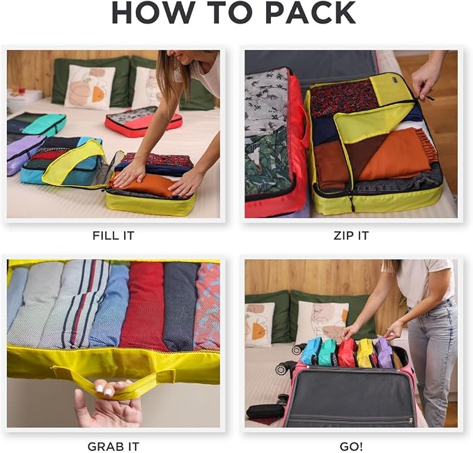 Small Packing Cubes for Suitcases - Image 7