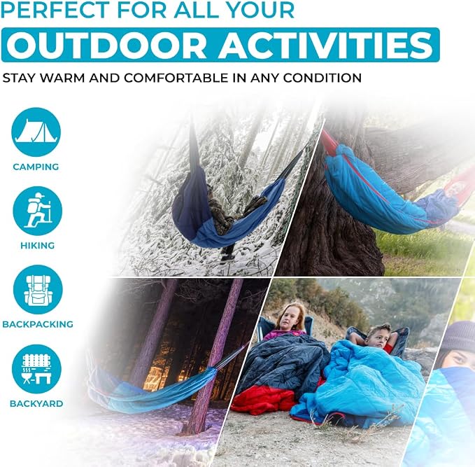 Grand Trunk 360 ThermaQuilt 3-in-1 Hammock Underquilt, Blanket and Sleeping Bag - Image 3