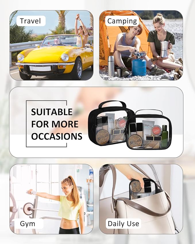 Moyad TSA Approved Clear Toiletry Bag - Image 6