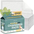 Organic Cotton Disposable Changing Pad Liners | Large 18x24 Hypoallergenic by Modera