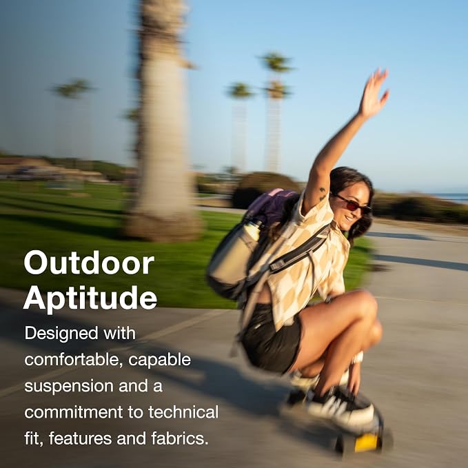 Osprey Tropos Laptop Backpack, Tungsten Soundwave/Grey Heather - Image 4