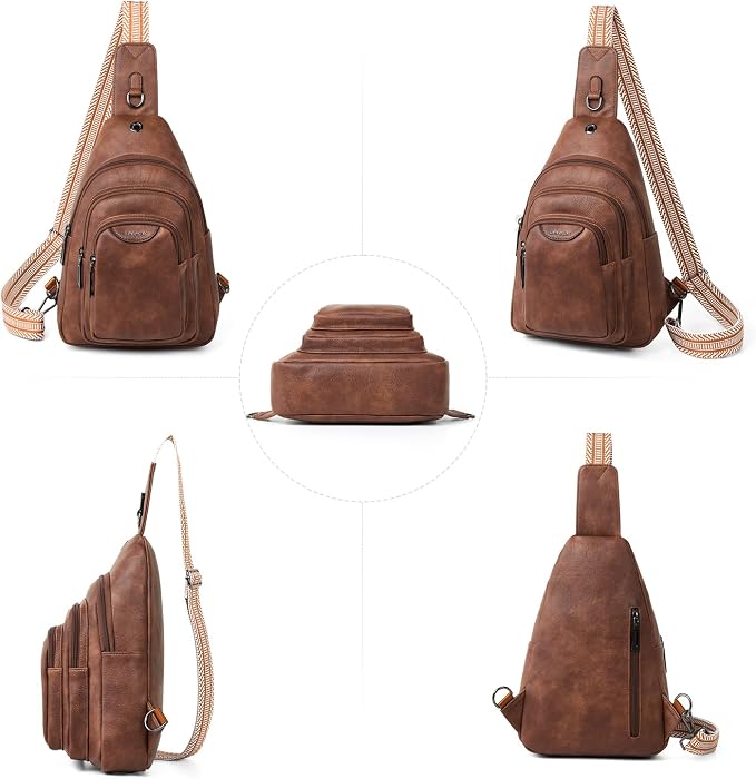 10L Crossbody Sling Bag for Women Men Anti Theft Cross Body Fanny Pack Belt Bag - Image 8