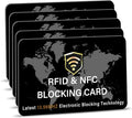SaiTech IT 5 Pack RFID Blocking Card NFC Contactless Debit/Credit Card ATM by SaiTechIT