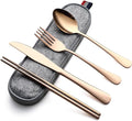 DEVICO Camping Utensils, Portable Travel Utensils by DEVICO