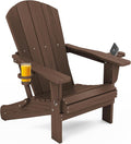 SERWALL Adirondack Chair with Cup Holders by SERWALL