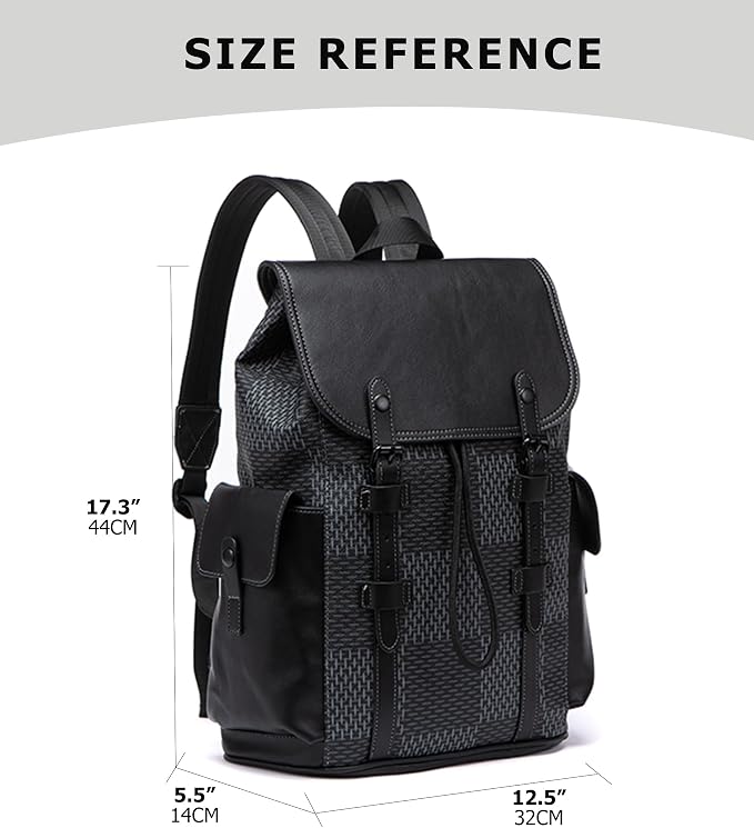 KingTo Laptop Backpack for Men Luxury Anti-Theft Travel Backpack Casual - Image 2