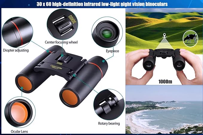 Binoculars for Adults, Compact Small Pocket Mini Travel Binocular for Bird - Image 6