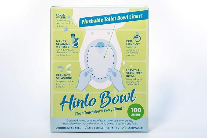 Hinlo Bowl Disposable Toilet Bowl Liners - Image 3
