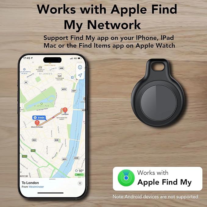 Bluetooth Tracker-Tag for Apple Find My, GPS Tracker - Image 2