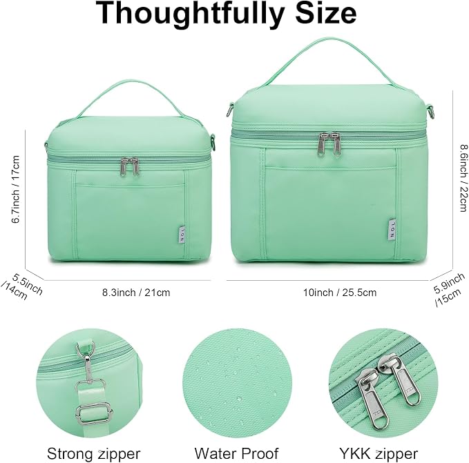 NOL Natural Organic Lifestyle Insulated Lunch Bags - Image 2