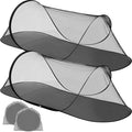 2 Pcs Large Pop up Mosquito Tent Portable Foldable Mosquito Bug Net by Unknown