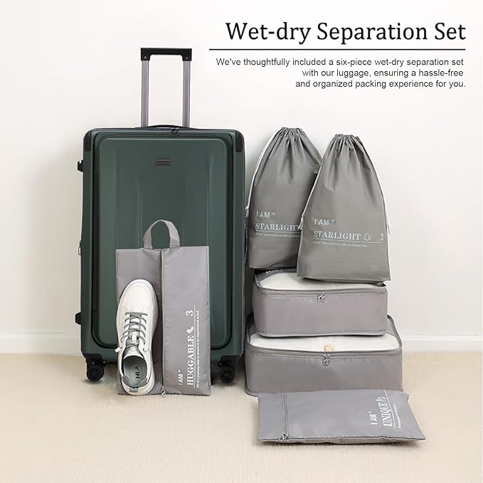 Premium Carry On Luggage, 29 Inch Top Opening Aluminum Frame Airline Approved - Image 2