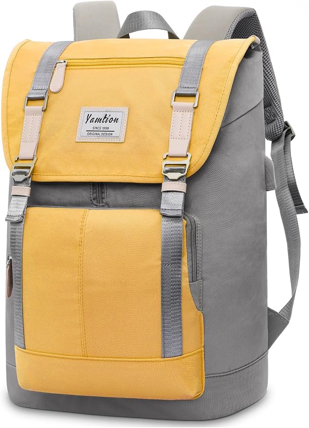 17" Laptop Backpack for Girls & Boys Teens, College Bookbag High School Backpack by YAMTIONBAGS