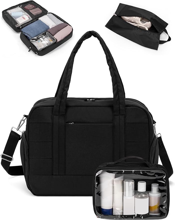 CLUCI Duffle Bag for Business Travel, Weekender Puffer Carry On - Image 8
