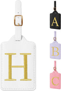 Personalized Initial Luggage Tags by izuzta