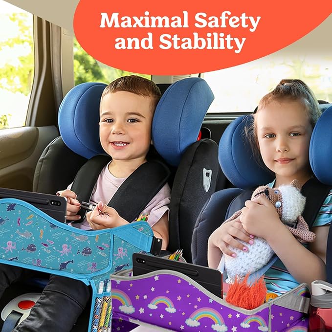 PILLANI Kids Travel Tray for Car - Image 6