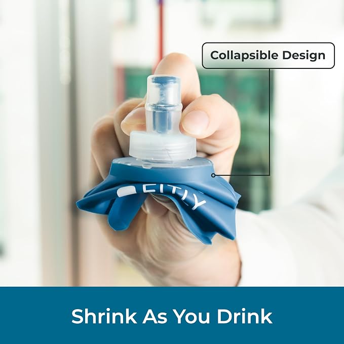 Soft Flask - Shrink As You Drink Soft Water Bottle - Image 4
