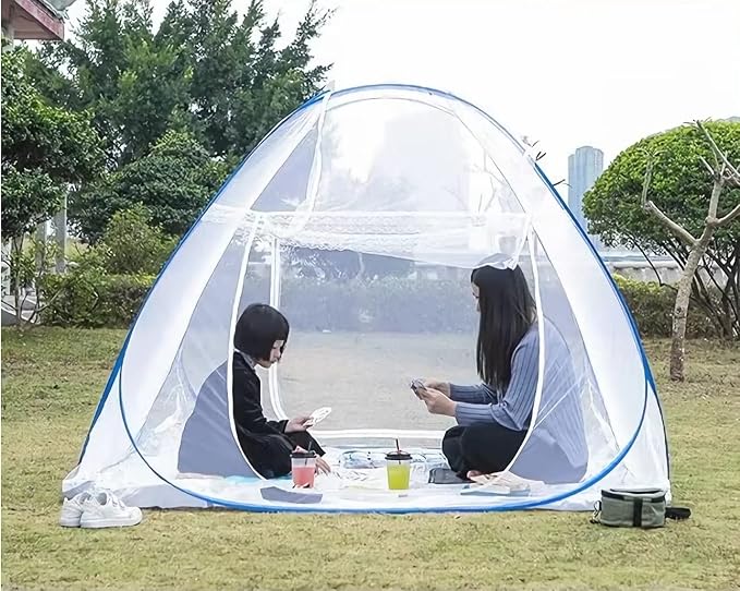 Mosquito Net for Bed, Folded Size 12 inch Portable Camping Travel Mosquito Net - Image 6
