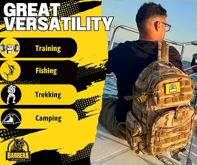 25 L Tactical Backpack: durable military-style backpack - Image 2